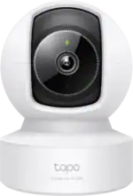 מצלמת אבטחה פנימית TP-Link Tapo C222 4MP במבט קדמי