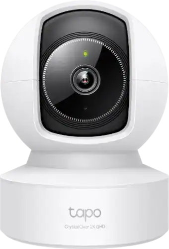 מצלמת אבטחה פנימית TP-Link Tapo C222 4MP במבט קדמי