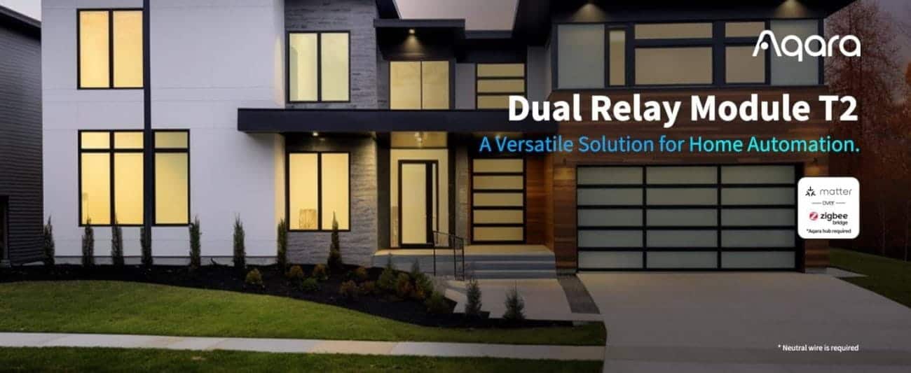 Aqara Dual Relay Module T2 כפתרון לאוטומציה של הבית