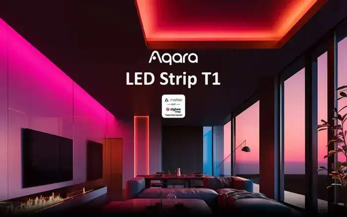 תאורת אווירה צבעונית עם פס LED חכם Aqara LED Strip T1
